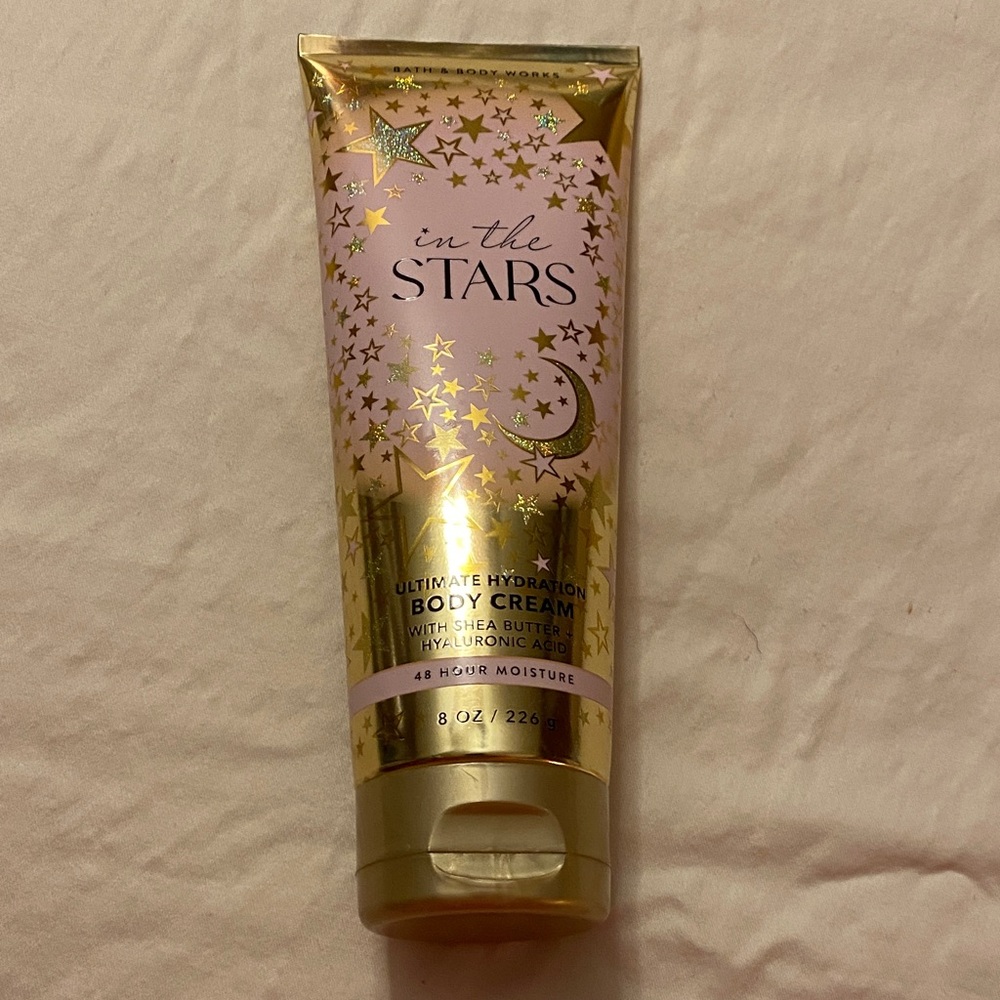 Bath & Body Works In The Stars Body Cream - Gold and Pink